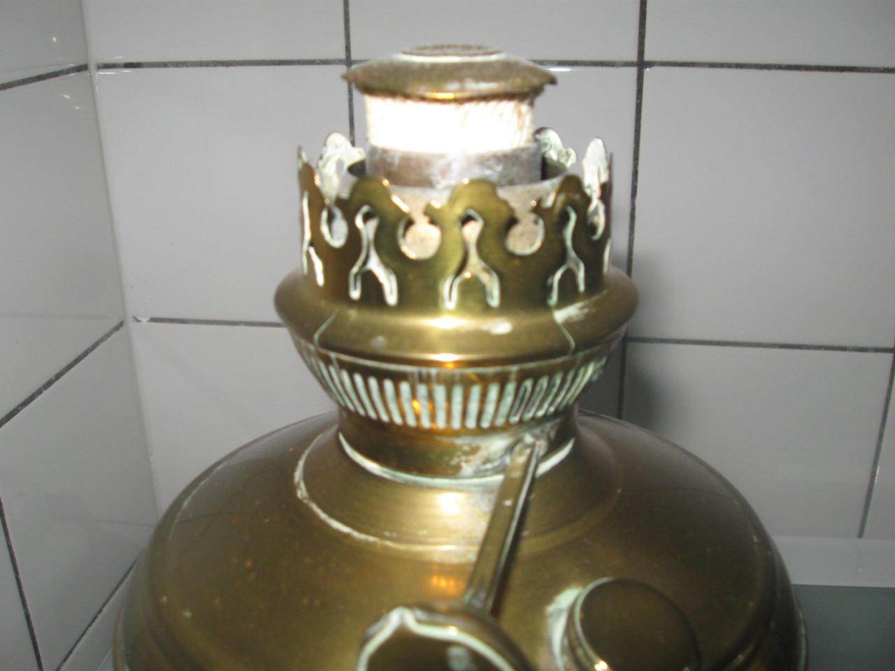 Koperen olielamp