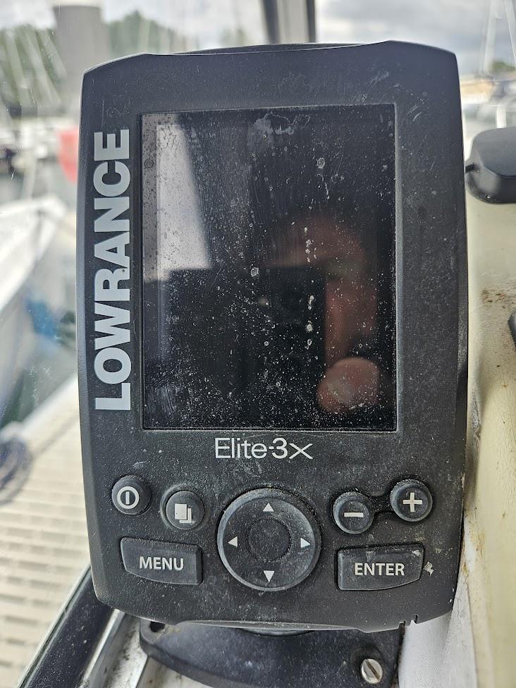 Vis vinder dieptemeter lowrance Elite 3x