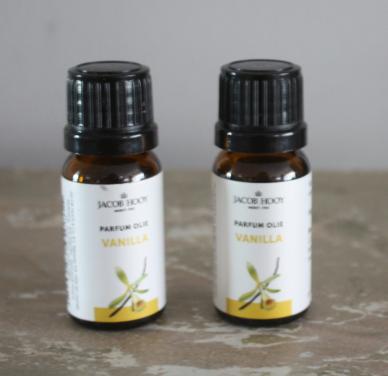 2 flesjes parfum olie vanilie