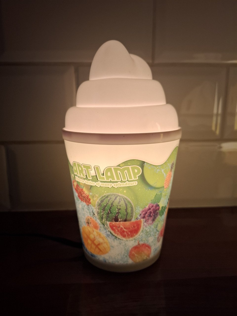 Soft-ijs lamp