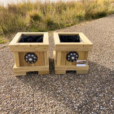 Zeeuwse knop bloembak L32x B35 X H30 -10jarige Jubileumactie