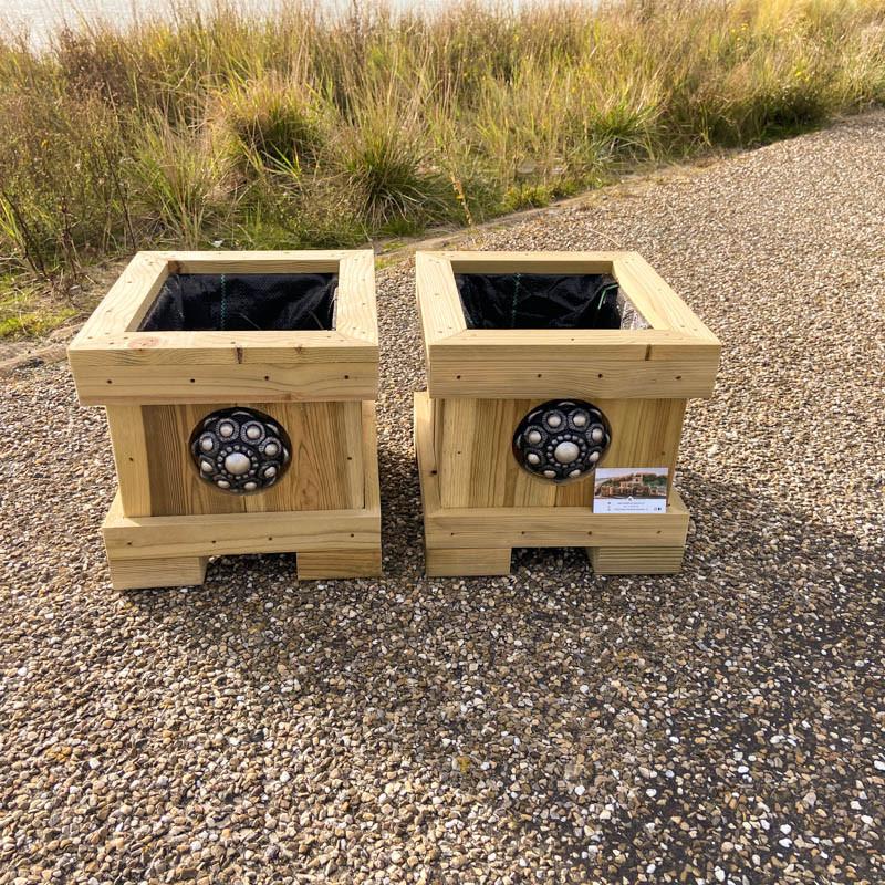 Zeeuwse knop bloembak L32x B35 X H30 -10jarige Jubileumactie