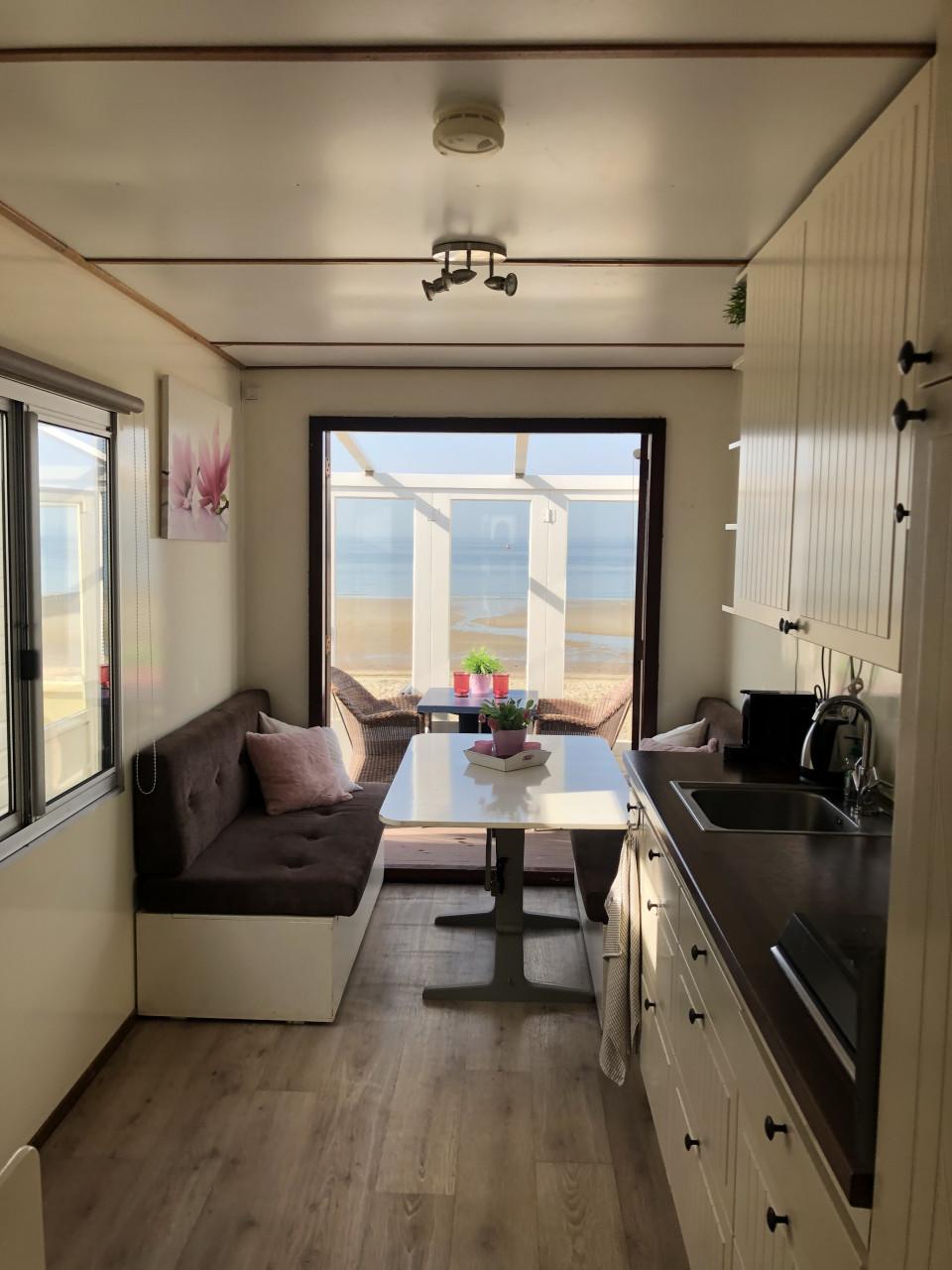 Strandhuisje Dishoek last minute te huur €550