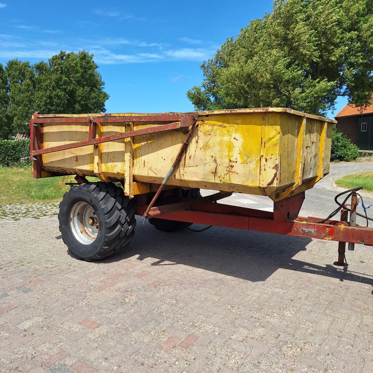 Mullie 6 tons kiepwagen