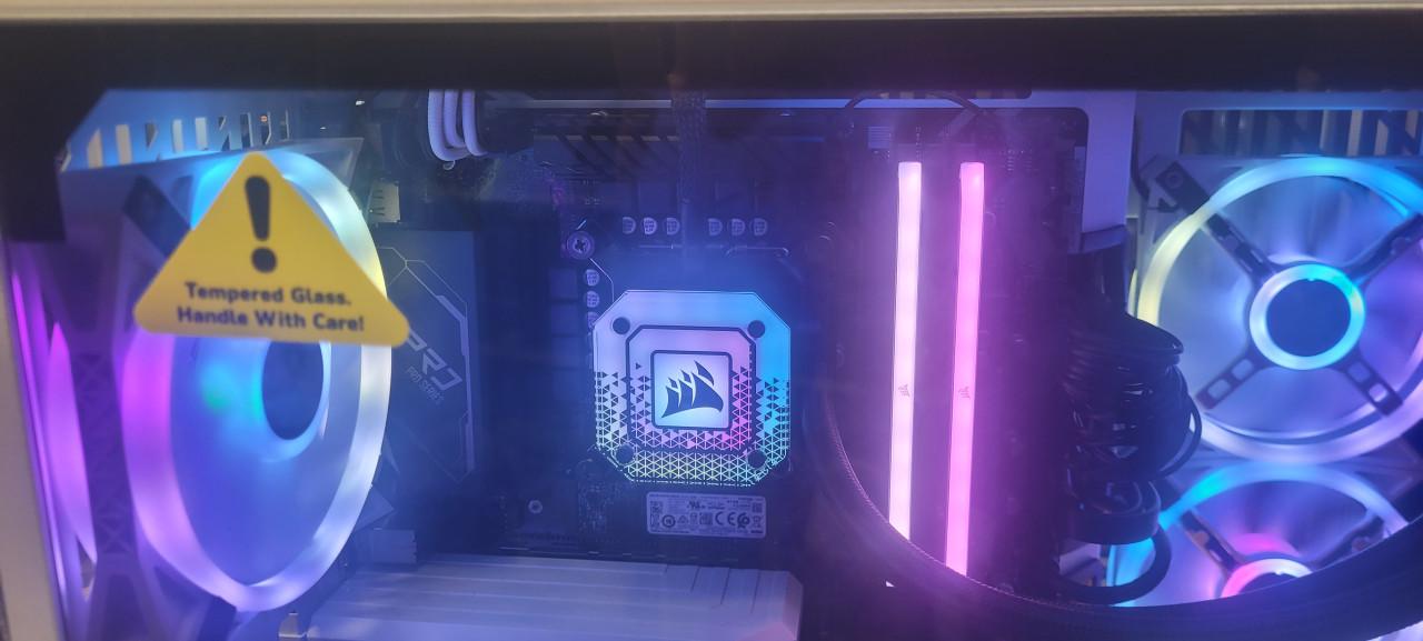 Refurbished gamePC/I5-12440/RTX 4070 Ti White Build/32GB RAM/RGB