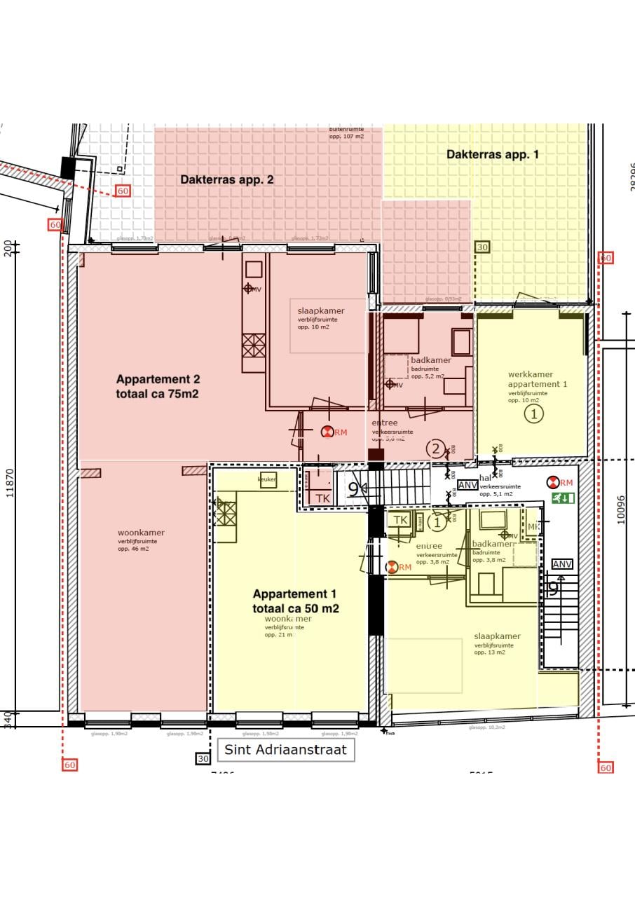 Te huur: 4 nieuwe appartementen St. Adriaanstraat Goes