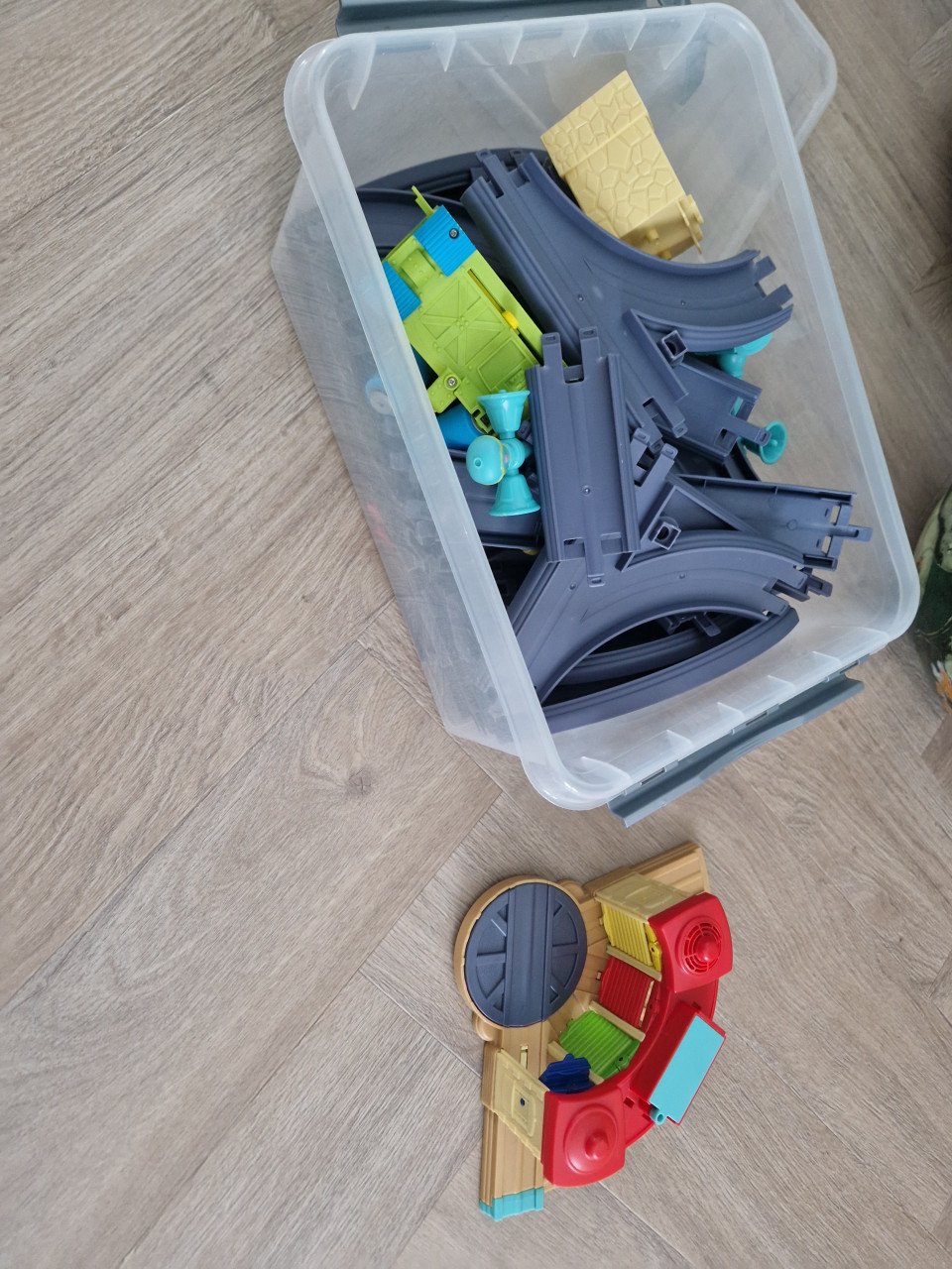 Chuggington treinen en treinbaan