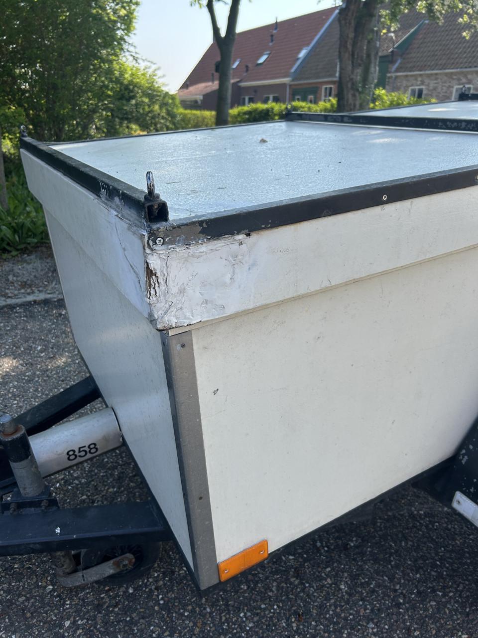 Compacte aanhangwagen