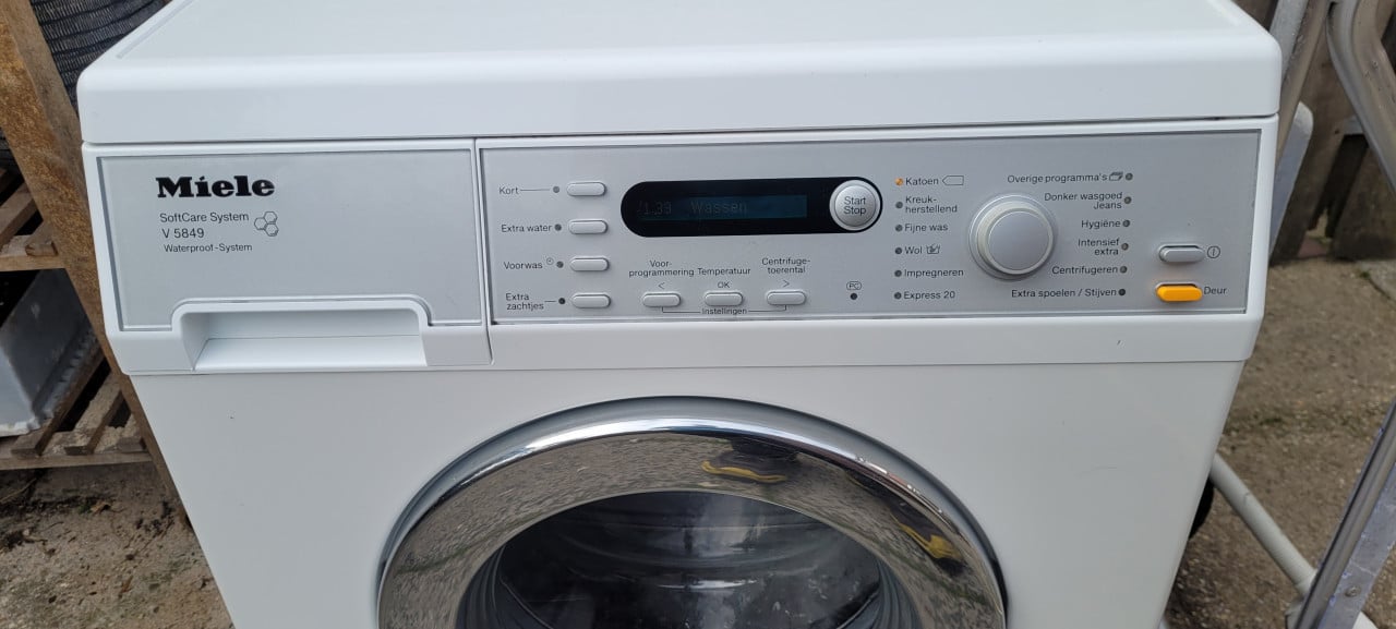 Miele wasmachine 7kg 1400 toeren