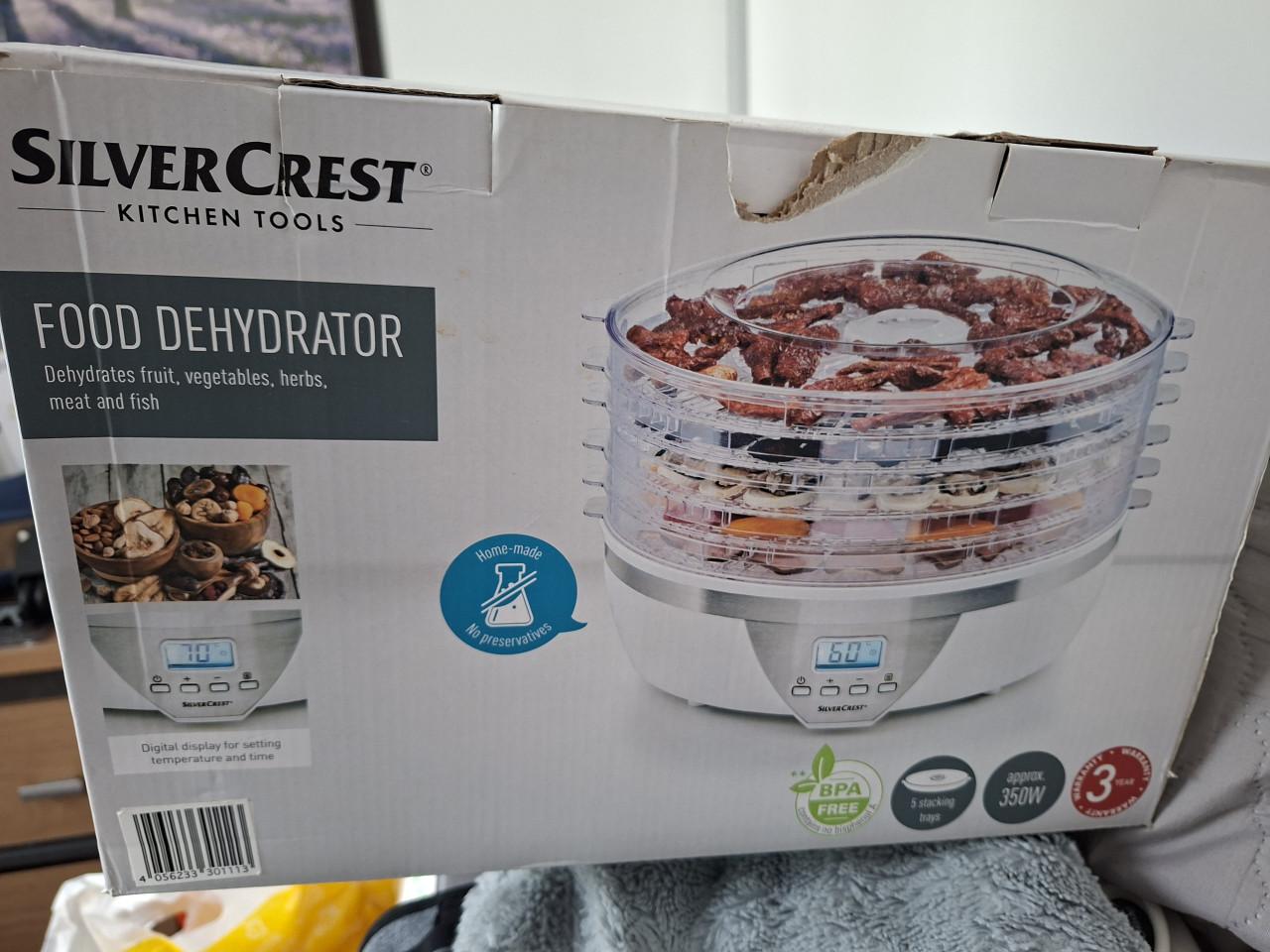 Silvercrest voedseldroger nieuw
