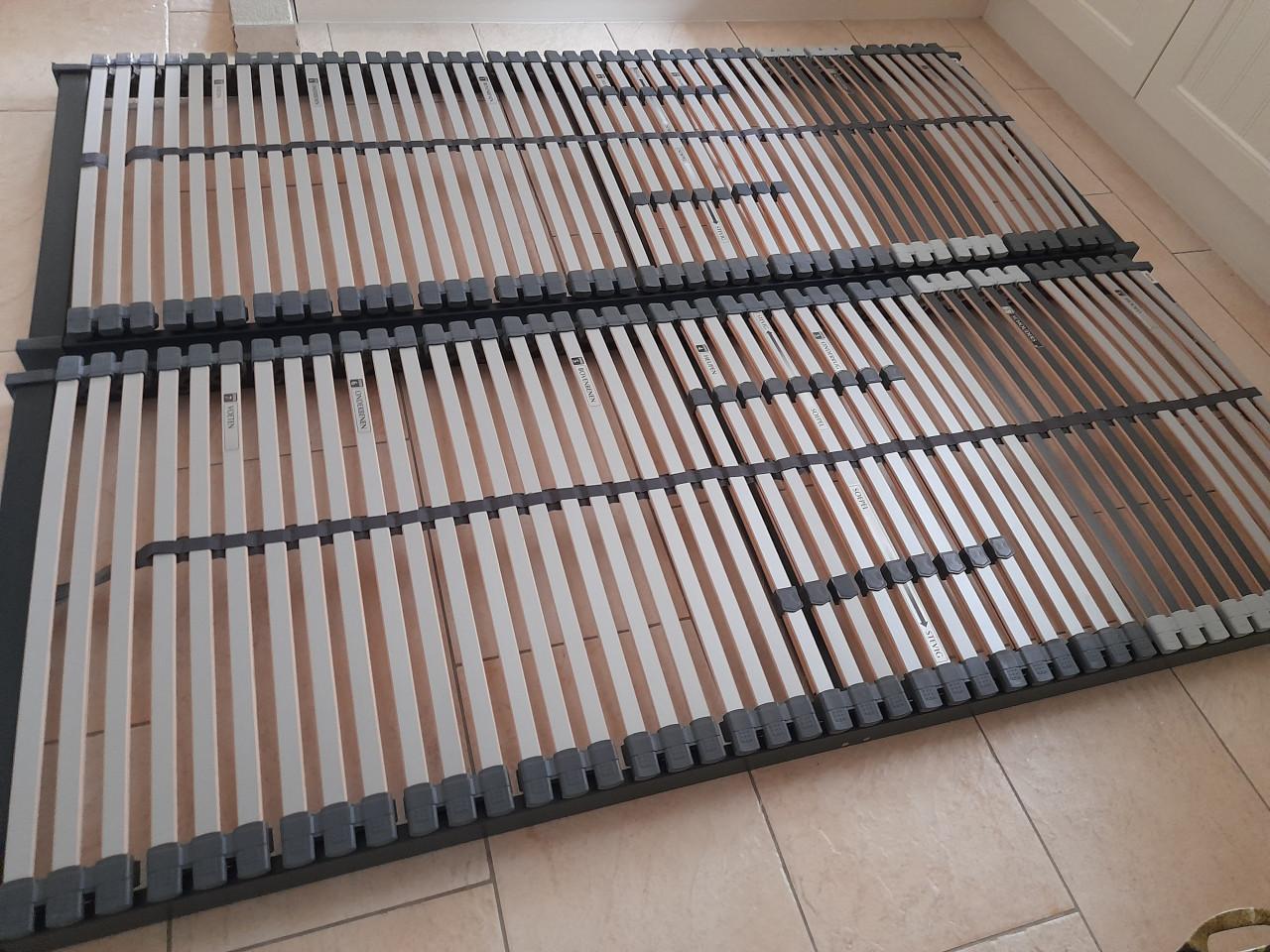 2 x Bossflex lattenbodem 80 x 210 (in goede nette staat )