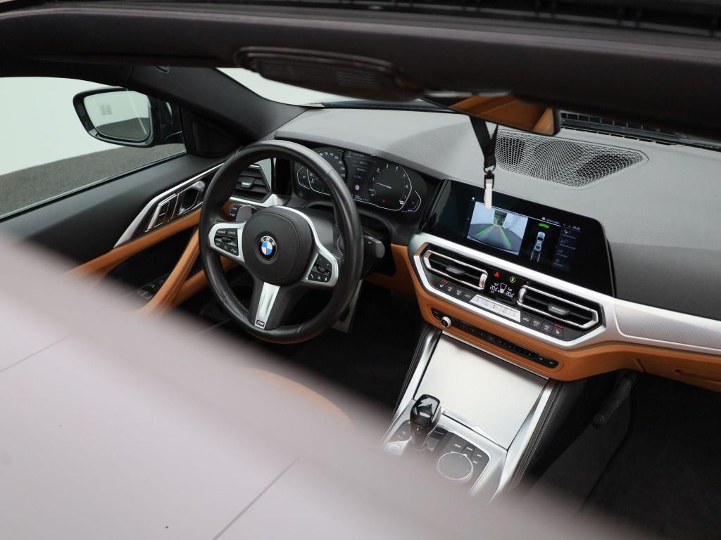 BMW 4 Serie coupé 430i high executive | m-sport | panoramadak | cognac lede