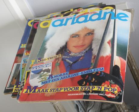 Handwerken met ariadne complete 5 tijdschriften 1982