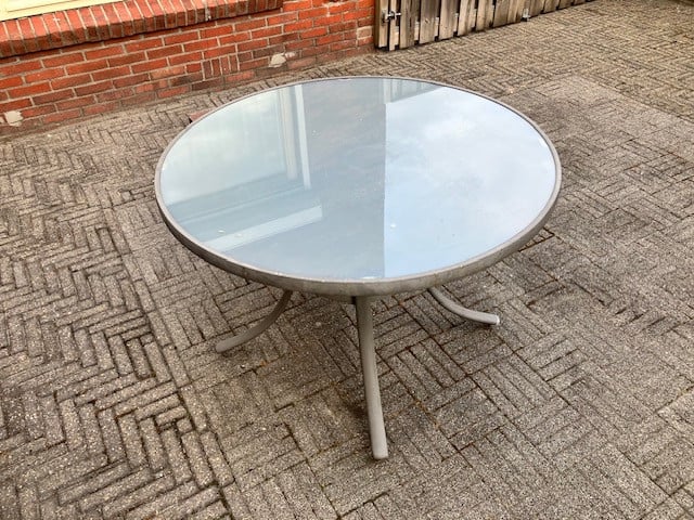 Tuintafel rond
