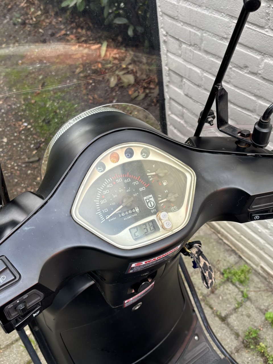 BTC Riva scooter mat zwart