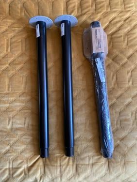 Poten Ikea Olov stuks zwart