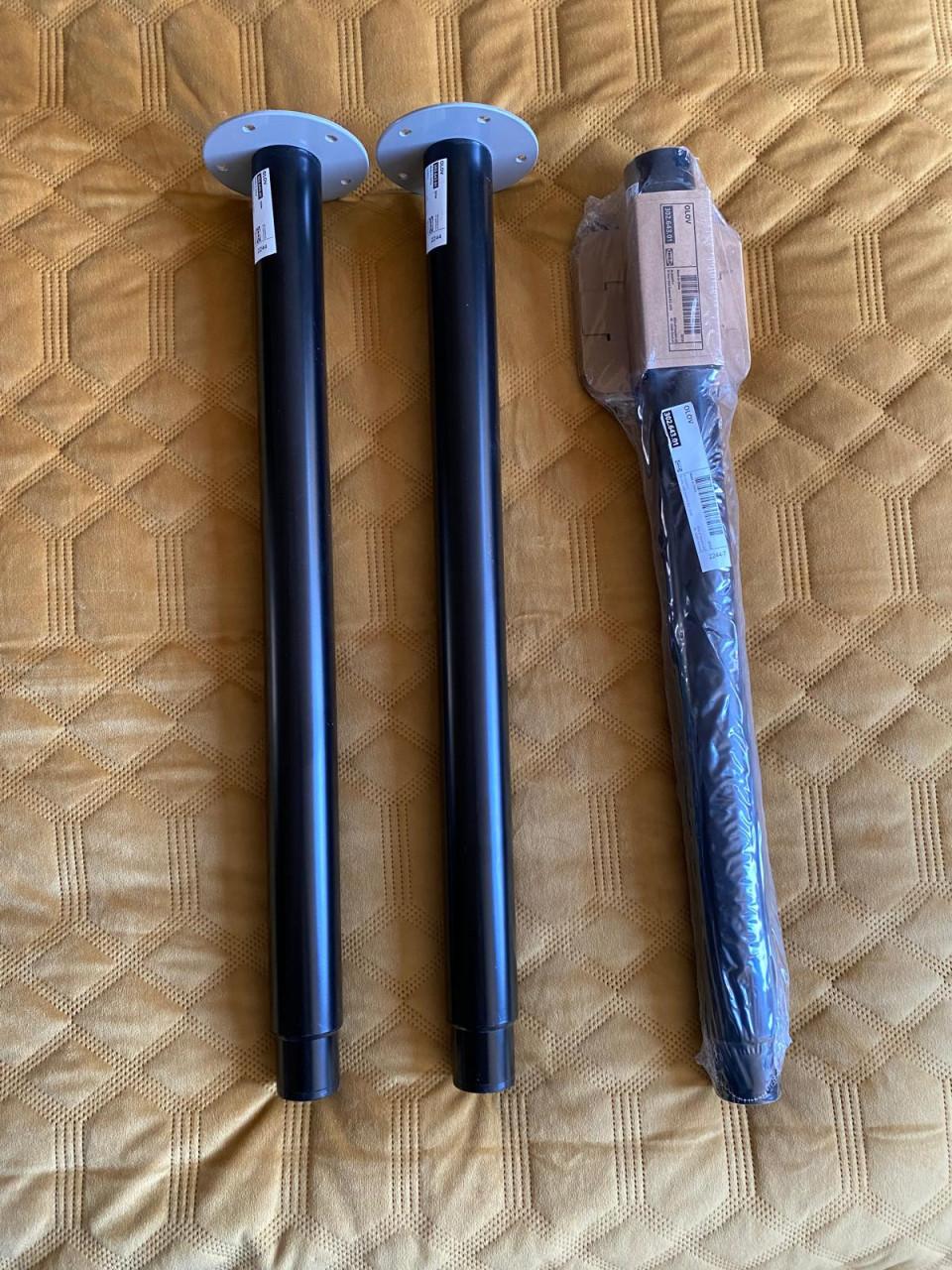 Poten Ikea Olov stuks zwart