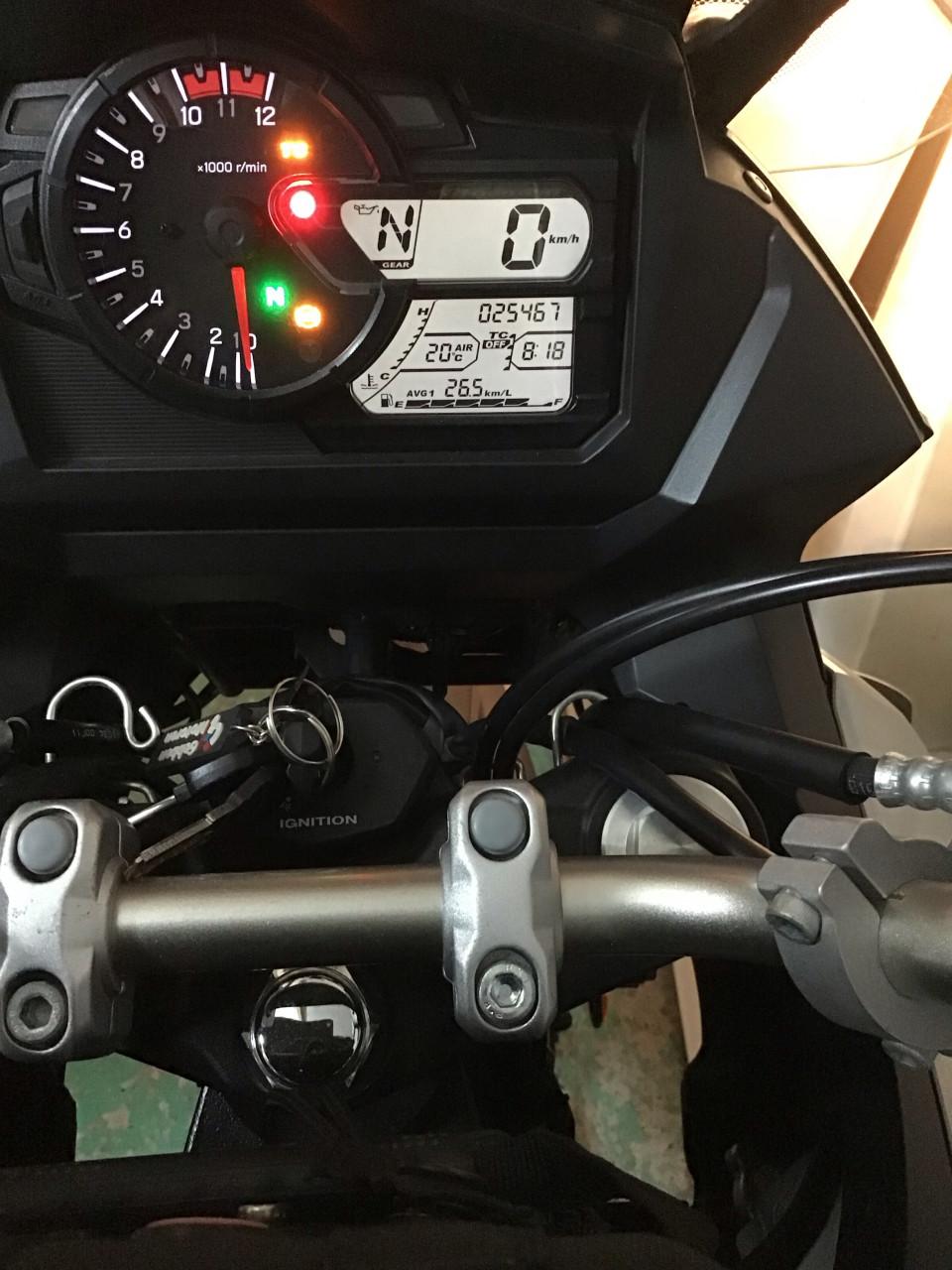 Mooie en complete Suzuki V-strom 650