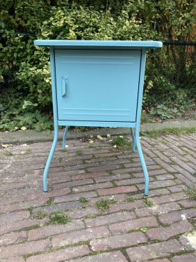 Blikvanger: IKEA VETTRE Nachtkastje (mintgroen/turquoise)
