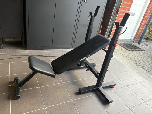 Corength Fitnessbank met haltersteun