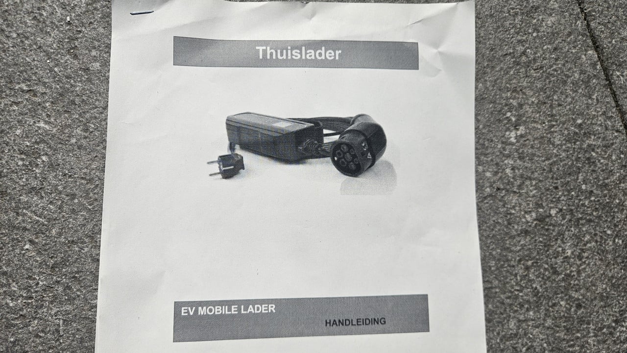 EV mobiele thuislader