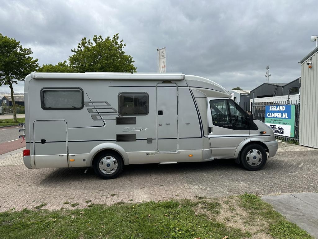 Hymer Onbekend hv 562 compacte hymer van | half-integraal met lengtebedden 