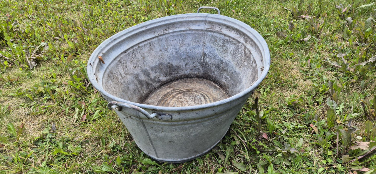 5 Zinken teilen en 1 zinken wasketel