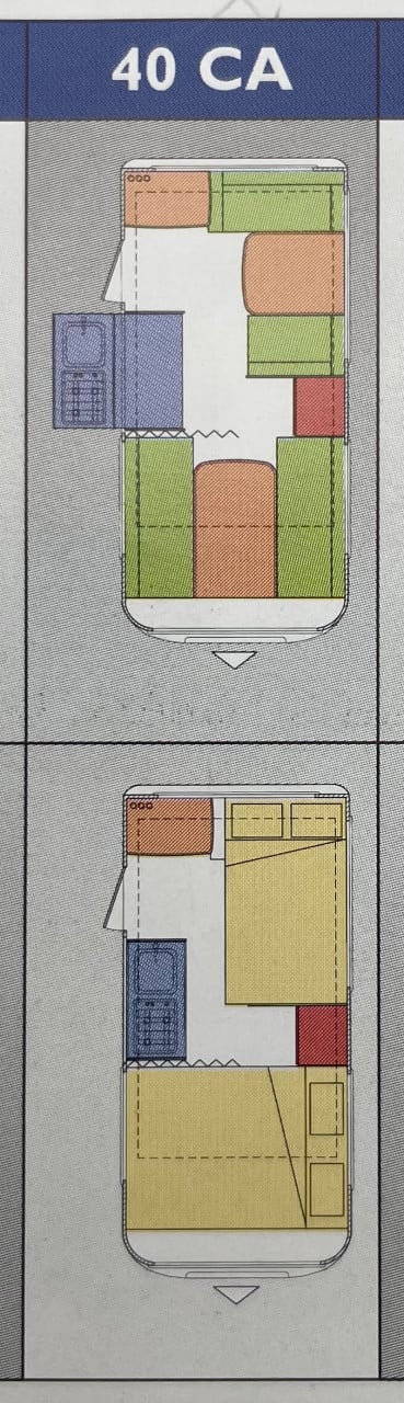 Caravan, Rapido Club 40CA (1997)