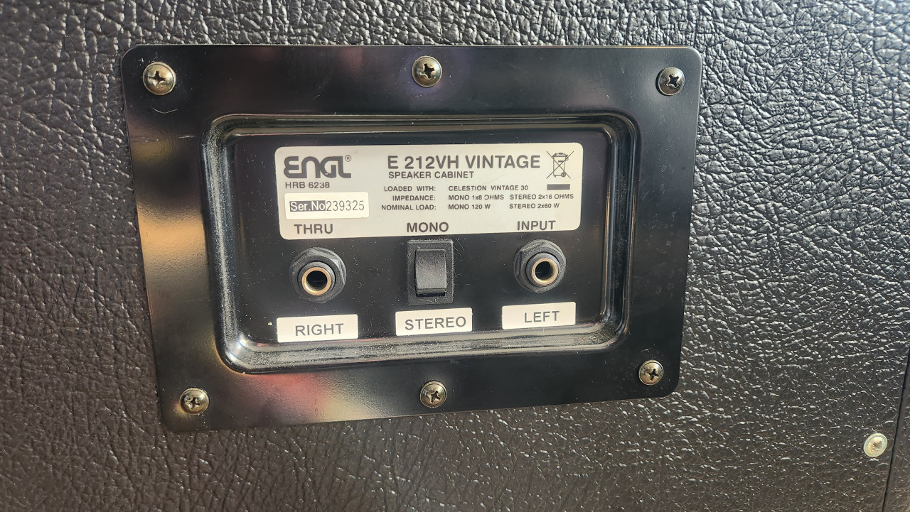 Engl 2x12 gitaar cabinet