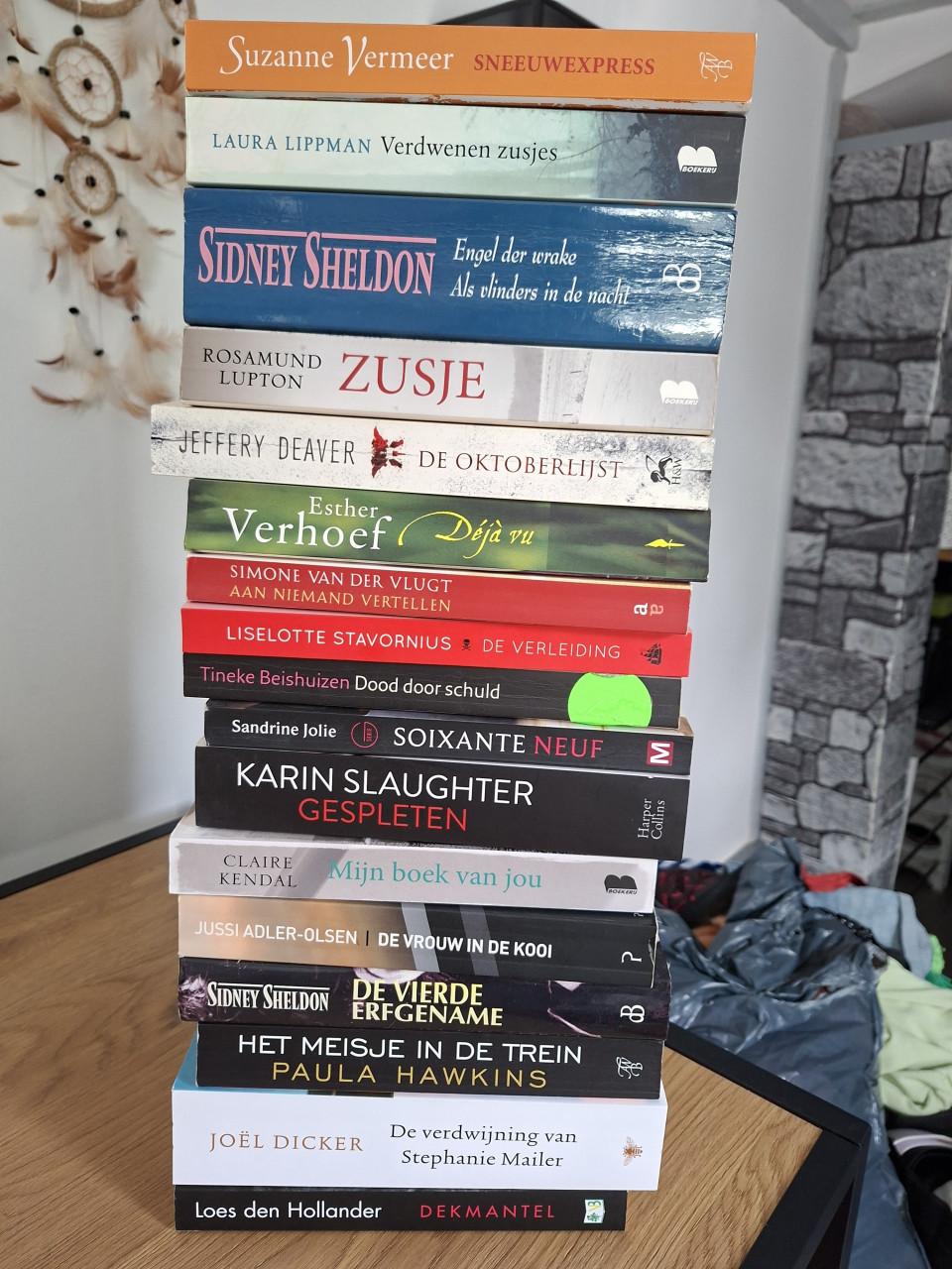 17 boeken thrillers