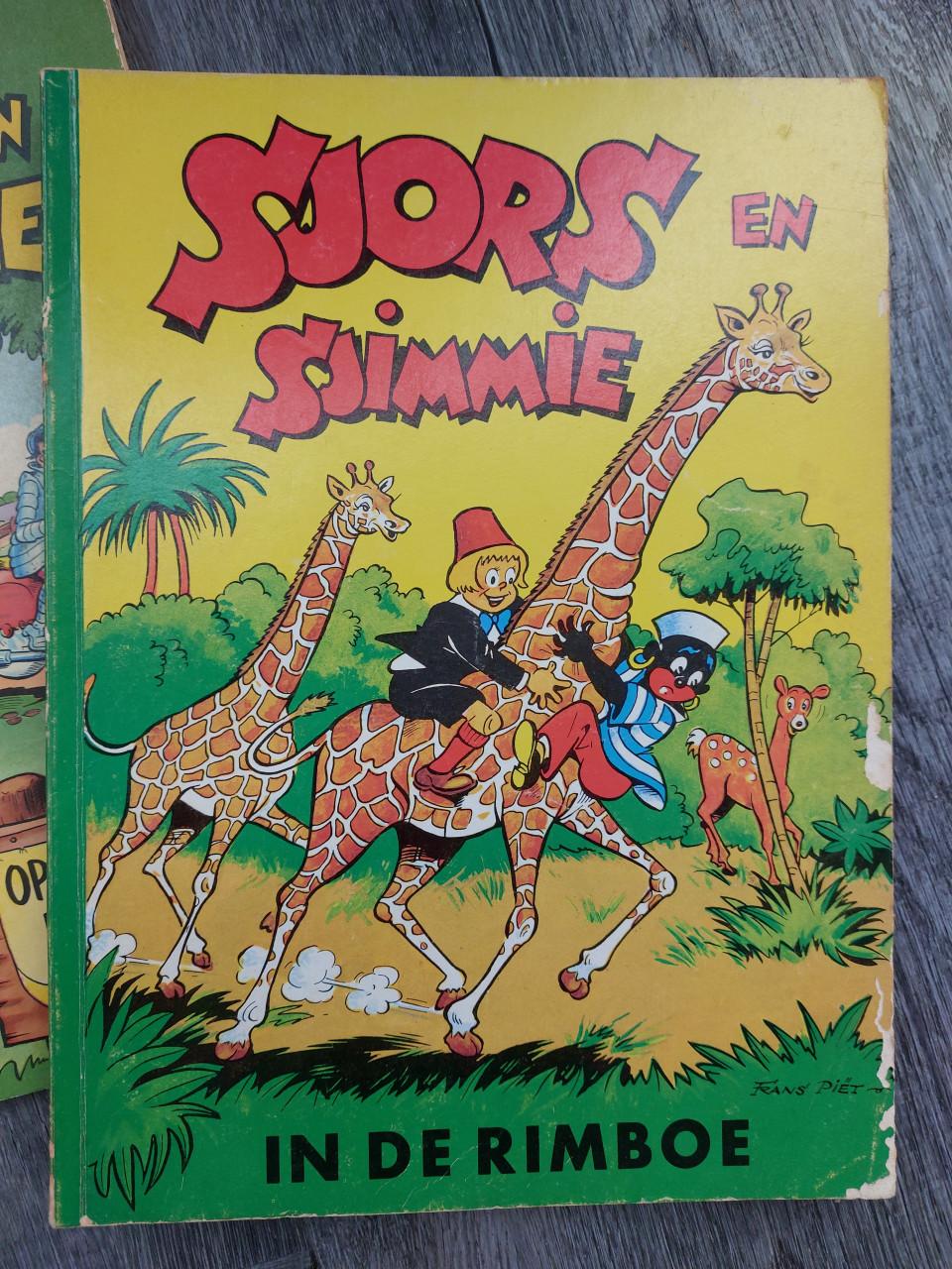 SJORS EN SJIMMIE stripboeken.