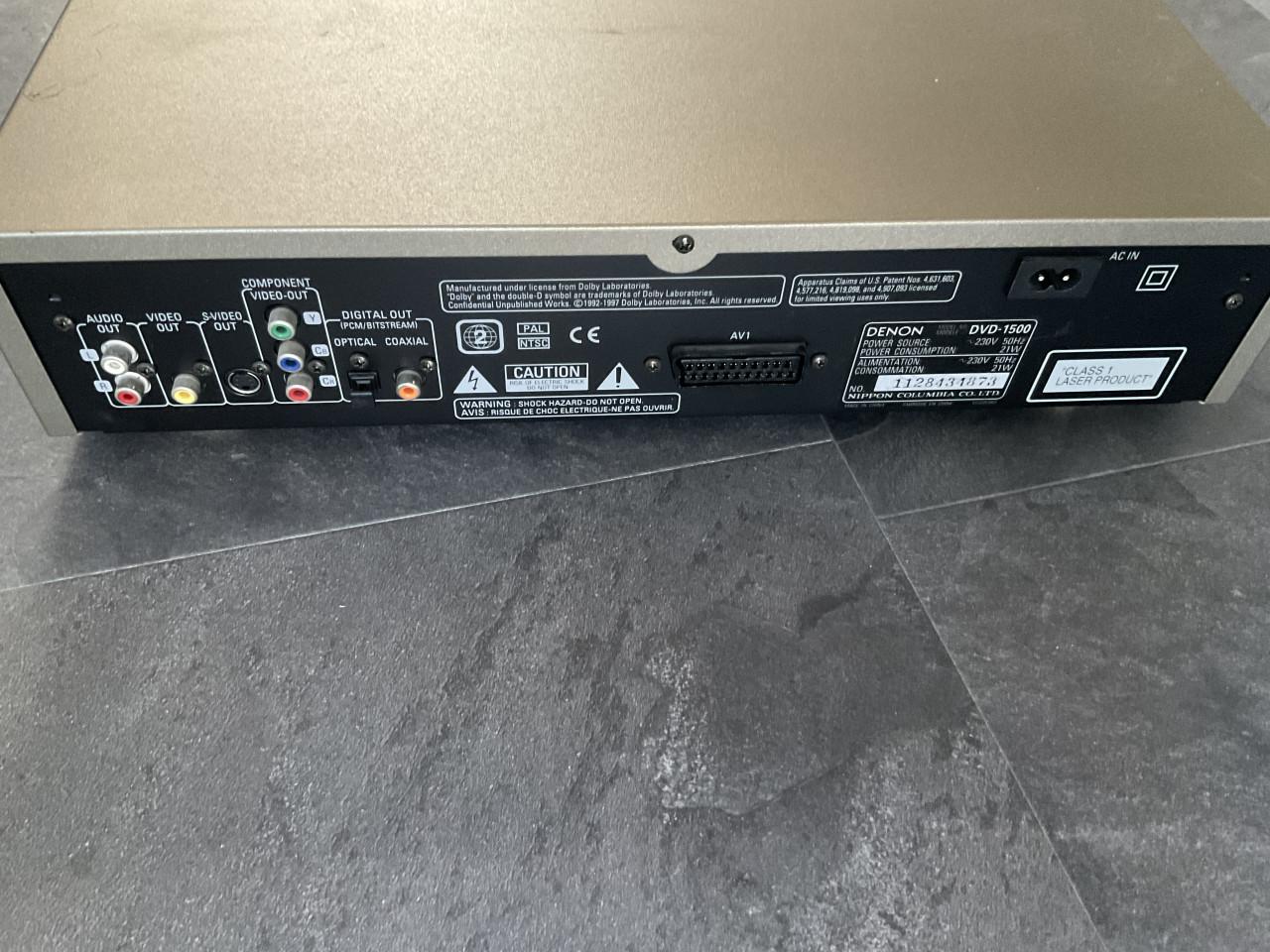 Denon dvd speler en Denon Receiver