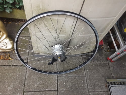 Gazelle 28 inch nexus achterwiel, 7 speed,rollerbrake rem