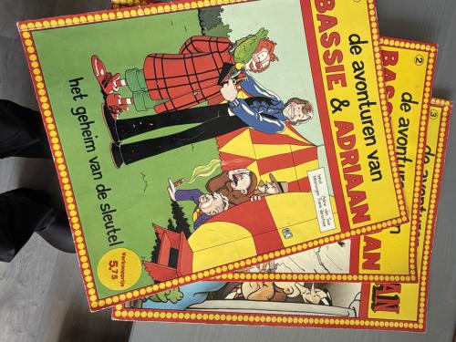 Boekjes Bassie en Adriaan  3 stuks