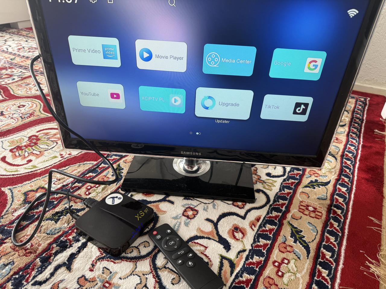 Samsung Tv met youtube en apps