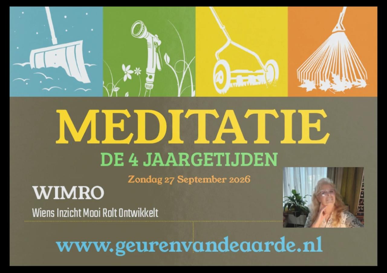 MAAK EENS EEN SPIRITUELE REIS door de 4 JAARGETIJDEN