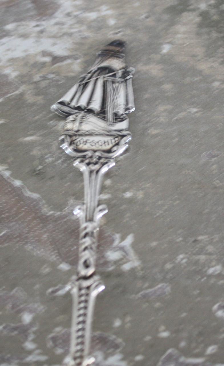 Lepeltje verzilverd kkofship