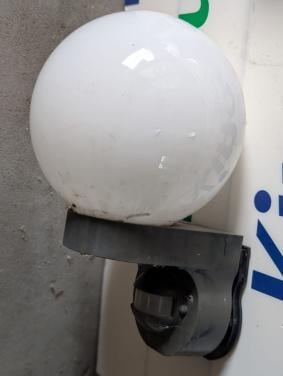 Buitenlamp met sensor