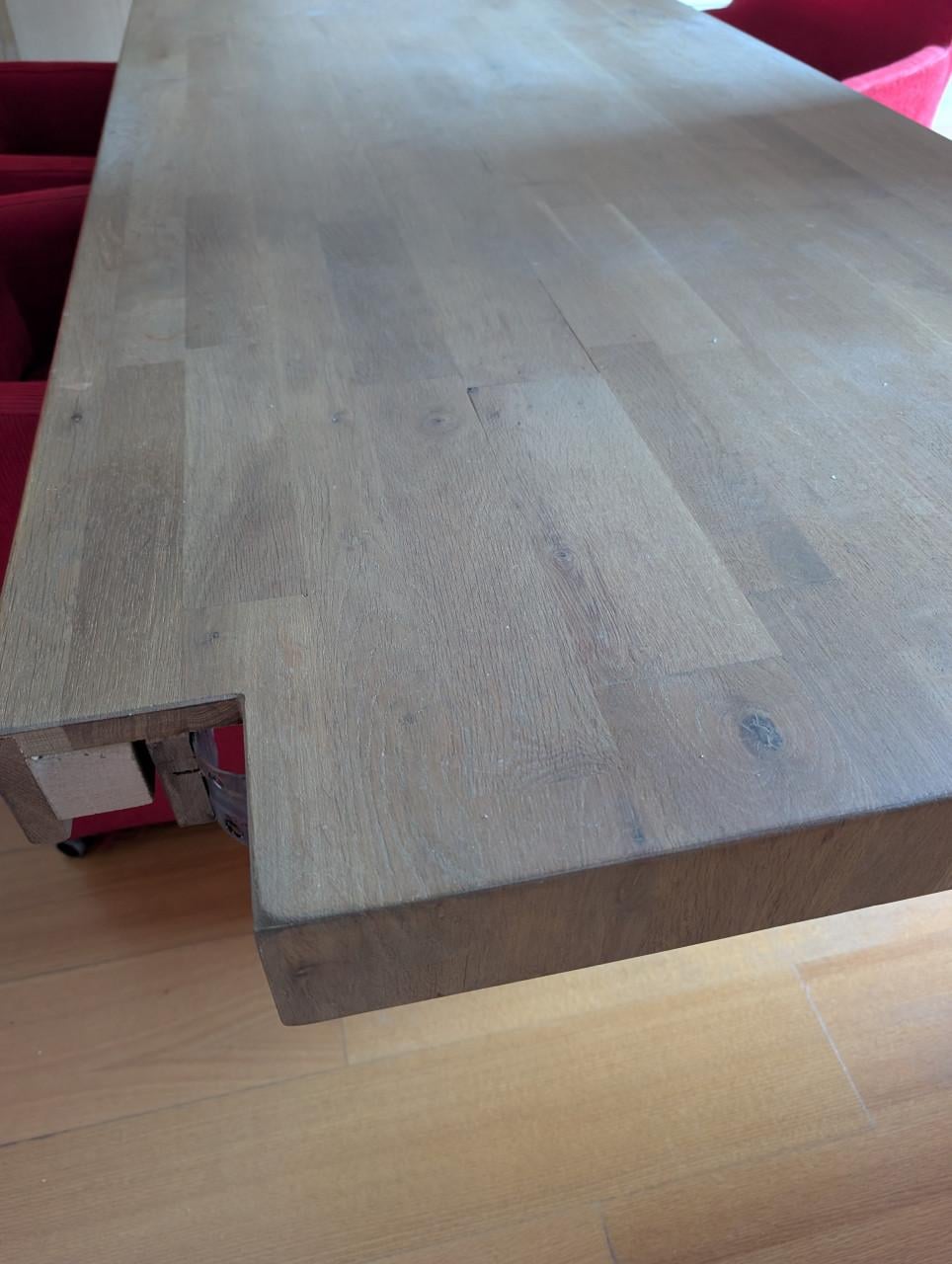 Eiken eettafel