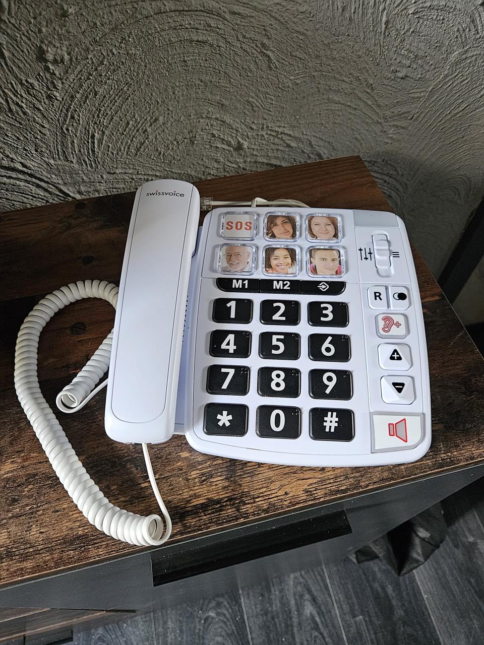 Swissvoice Xtra 1110 vaste telefoon met grote toetsen