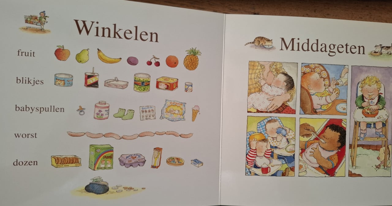 Het babyboek van alle dingen, door Janet en Allan Ahlberg