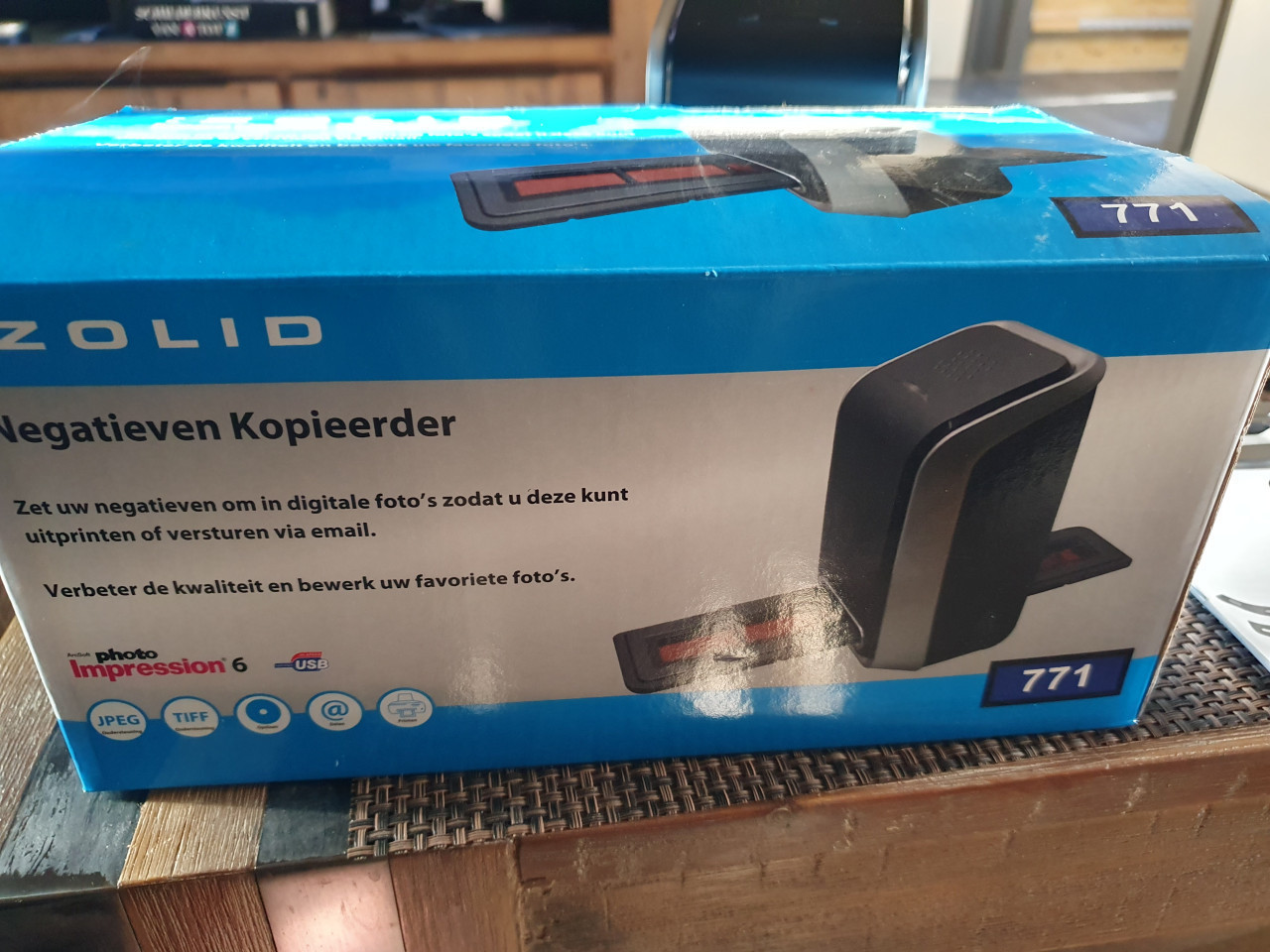 Leuke complete zgan Zolid Foto- en Diascanner in zeer goede staat...