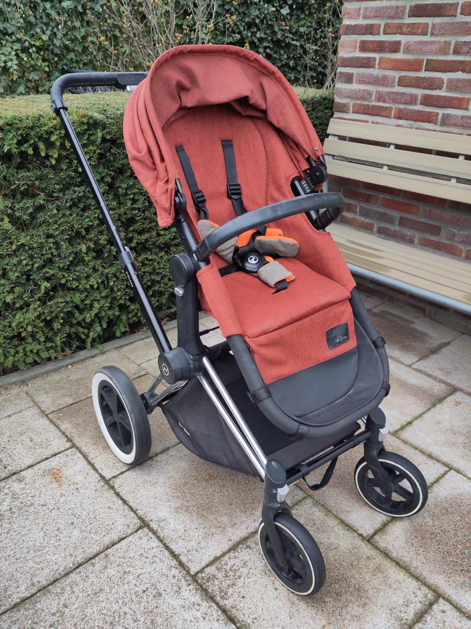Cybex Platinum Priam - Uitgebreide kinderwagenset incl autostoel