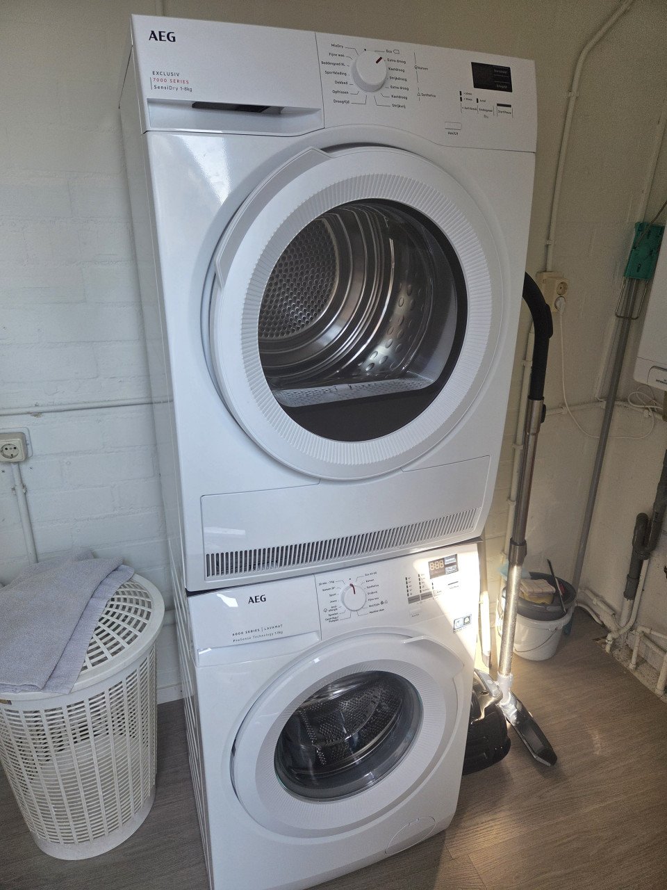 Wasmachine en wasdroger 350 voor beide
