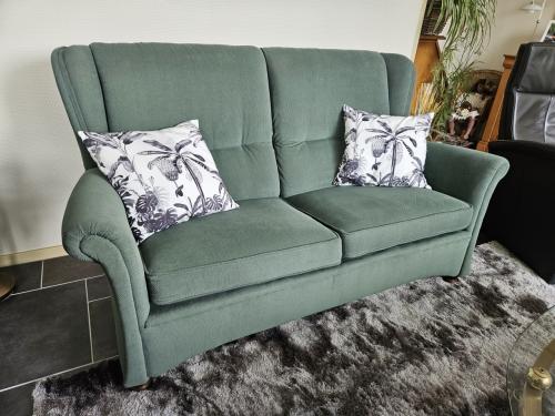 Heel mooi groen bankje