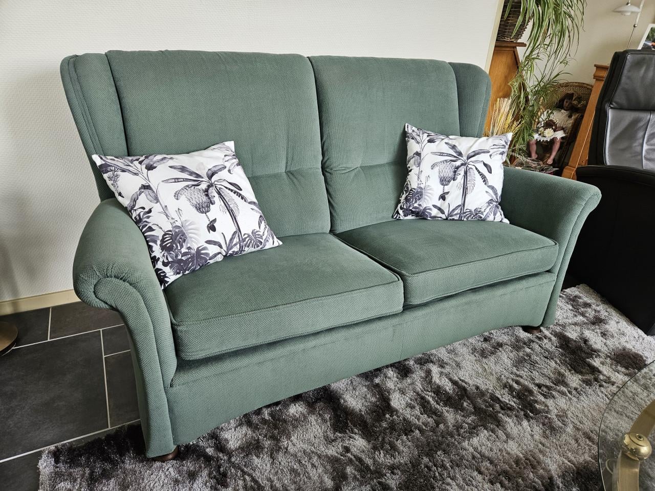 Heel mooi groen bankje