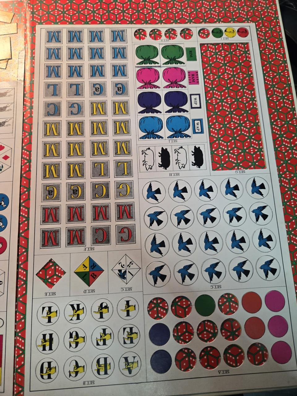 Boek:De gans met de gouden eieren en 46 andere oude bordspellen 1974 1edruk