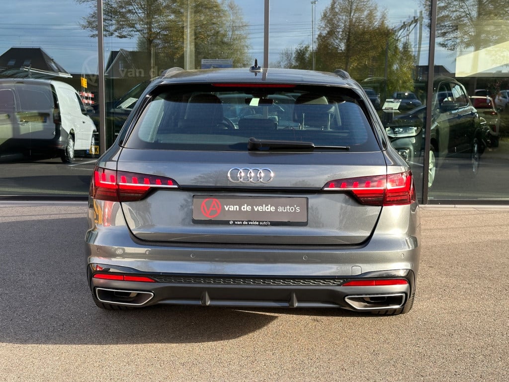 Audi A4 avant 40 tfsi 204pk s-tronic s-line | led | black optiek | virtual 