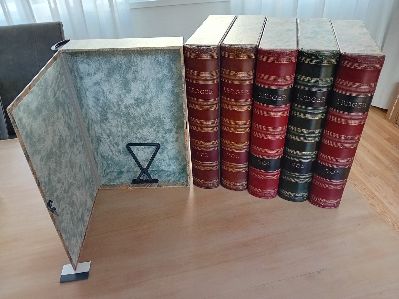 Opberg boxen in boekvorm
