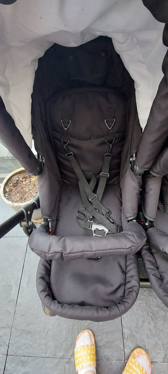 Dubbele kinderwagen
